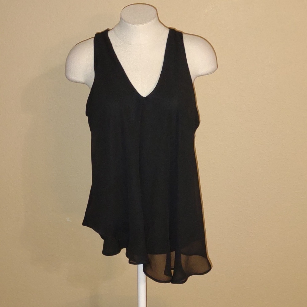 Converse One Star Black Tank Top Size M